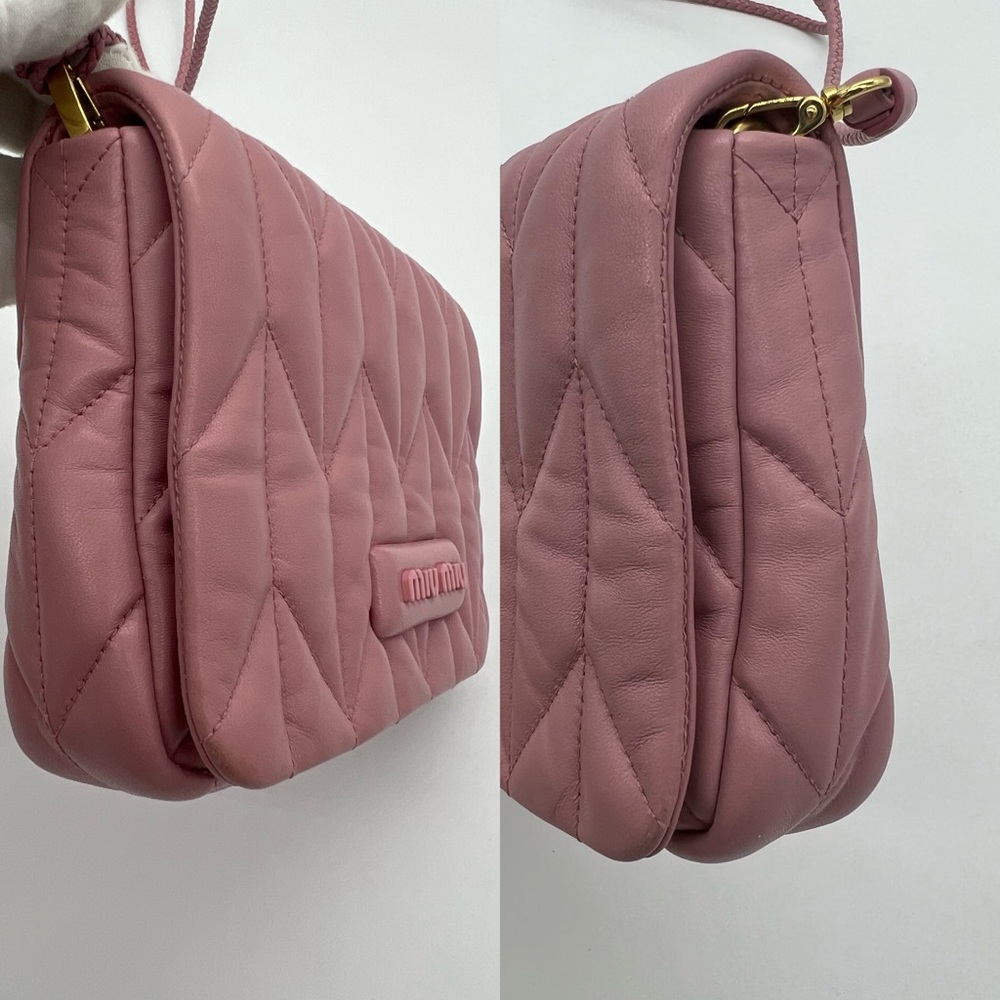 Authentic Miu Miu Nappa Leather shoulder bag - Picture 12 of 15